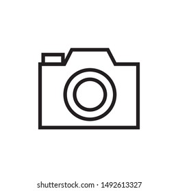 Camera Icon,Ilustration symbol - vector,Eps10.