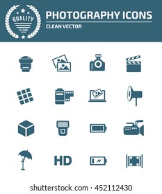 Camera icon,Photography icon set,vector