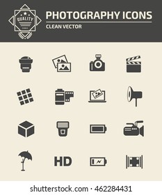 
Camera icon,Photography icon set,vector