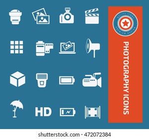 
Camera icon,Photography icon set,vector