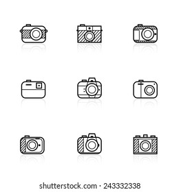 camera icons