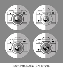 camera icons design 