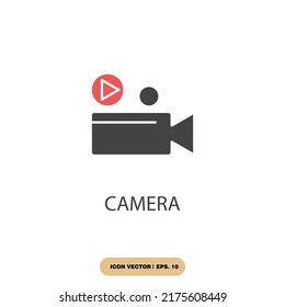 camera icons  symbol vector elements for infographic web