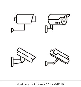 Camera icons Vector Illustration
