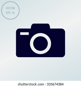 Camera icons. Vector illustration