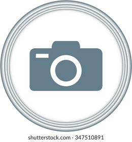 Camera icons. Vector illustration