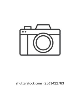 Camera icons Vector logo set flat