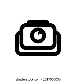 camera icons and vectors, unique and modern camera photos, Conceptual design icon vector camera photos,