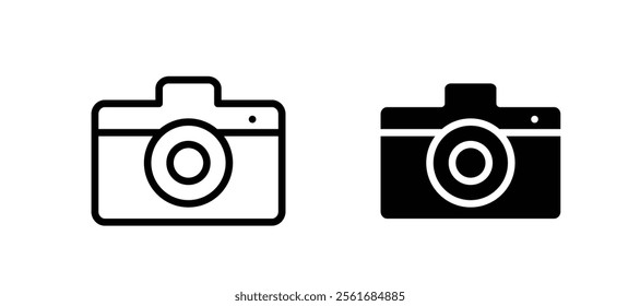 Camera icons for web ui designs