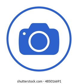  Camera  icon,vector. Flat design.