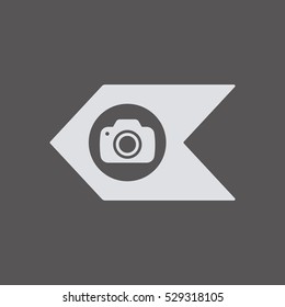  Camera  icon,vector. Flat design.