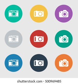 Camera Icon.Vector Illustrator