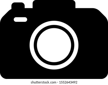 camera illustration, icon, pictogram, sign