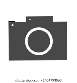 camera illustration on a white background
