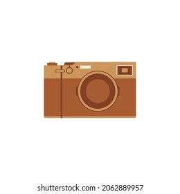 Camera illustration. Vector illustration for stickers, stationery, decoration.