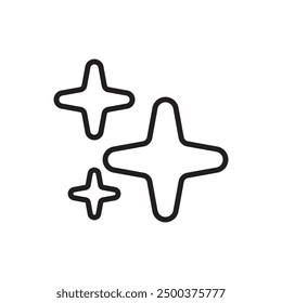 Camera Interface Outline Icon Vector Illustration