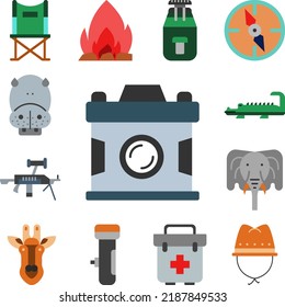 camera, interface, photograph icon in a collection with other items