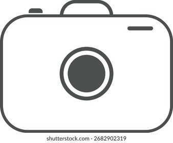 ilustração de arte vetorial ionc da câmera 