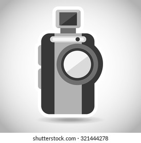 camera isolated design, vector illustration eps10 graphic 