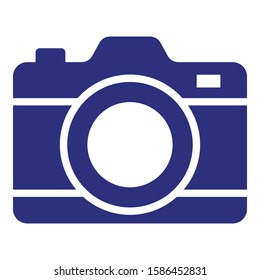Camera Isolated Vector Icon fully editable 
