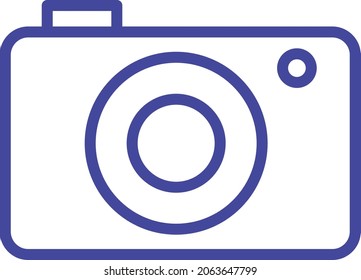 Camera Isolated Vector icon which can easily modify or edit

