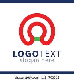 Camera Lens Abstract Logo Vector