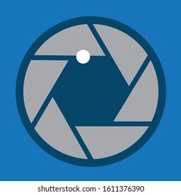 camera lens and brochure design