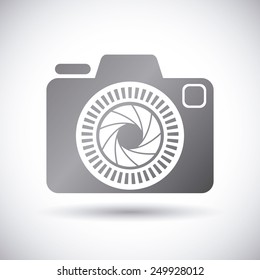 camera lens design, vector illustration eps10 graphic 