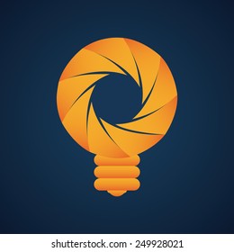 camera lens design, vector illustration eps10 graphic 