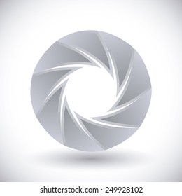 camera lens design, vector illustration eps10 graphic 