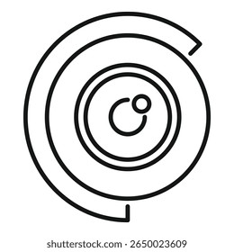 Camera lens is focusing on object, viewfinder, zoom, capturing moment