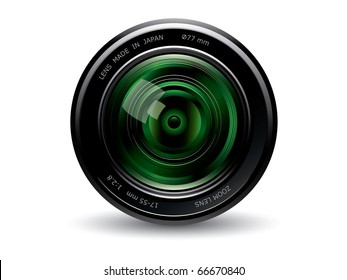 Camera lens GREEN