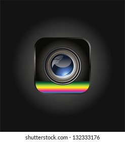 camera lens icon