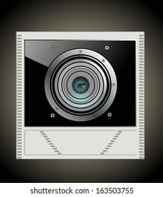 camera lens icon