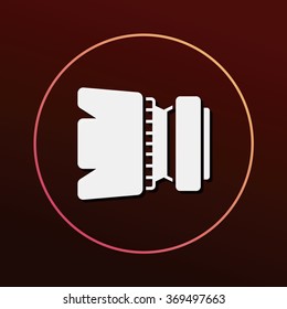 camera lens icon