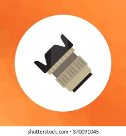 Camera lens icon