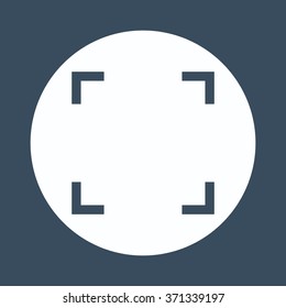 Camera lens icon