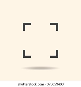 Camera lens icon