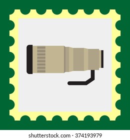 Camera lens icon