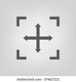 Camera lens icon