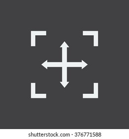Camera lens icon