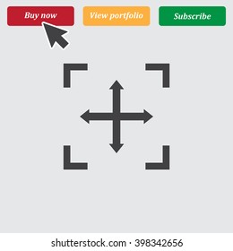 Camera lens icon