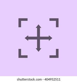 Camera lens icon