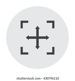 Camera lens icon