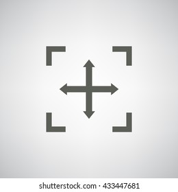 Camera lens icon