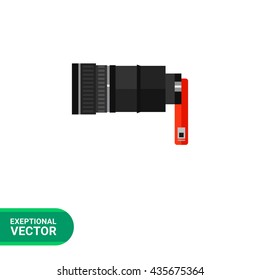 Camera lens icon