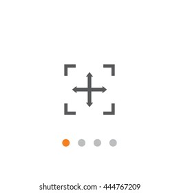 Camera lens icon