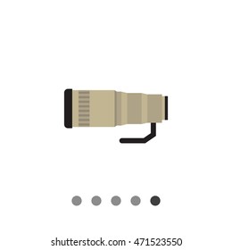 Camera lens icon
