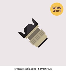 Camera lens icon