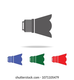 camera lens icon. Elements of photo camera in multi colored icons. Premium quality graphic design icon. Simple icon for websites, web design, mobile app, info graphics on white background